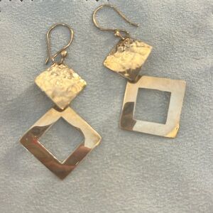 Real silver handpicked earrings